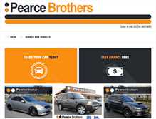 Tablet Screenshot of pearcebrothers.co.nz
